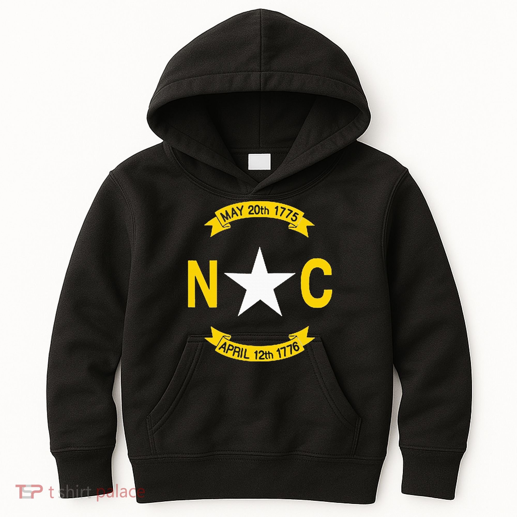 State Flag Of North Carolina Kids Hoodie
