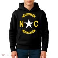 State Flag Of North Carolina Kids Hoodie thumb 4