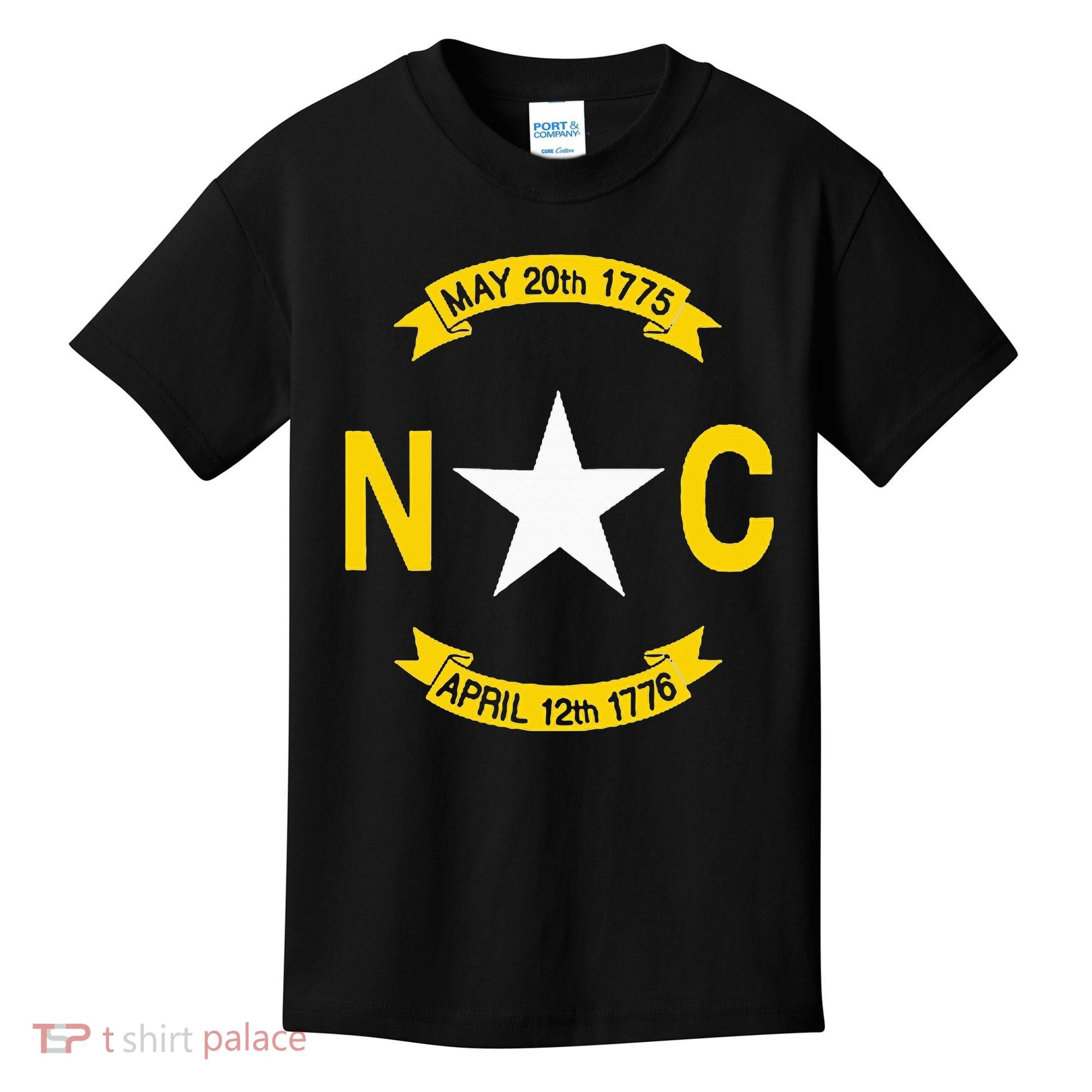 State Flag Of North Carolina Kids T-Shirt