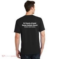 St. Francis Of Assisi Roman Catholic Church Franklin North Carolina T-Shirt thumb 1