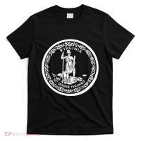 State Flag Of Virginia Seal Roanoke Richmond Norfolk T-Shirt thumb 0