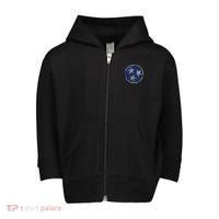 State Flag Of Tennessee Toddler Zip Fleece Hoodie thumb 0