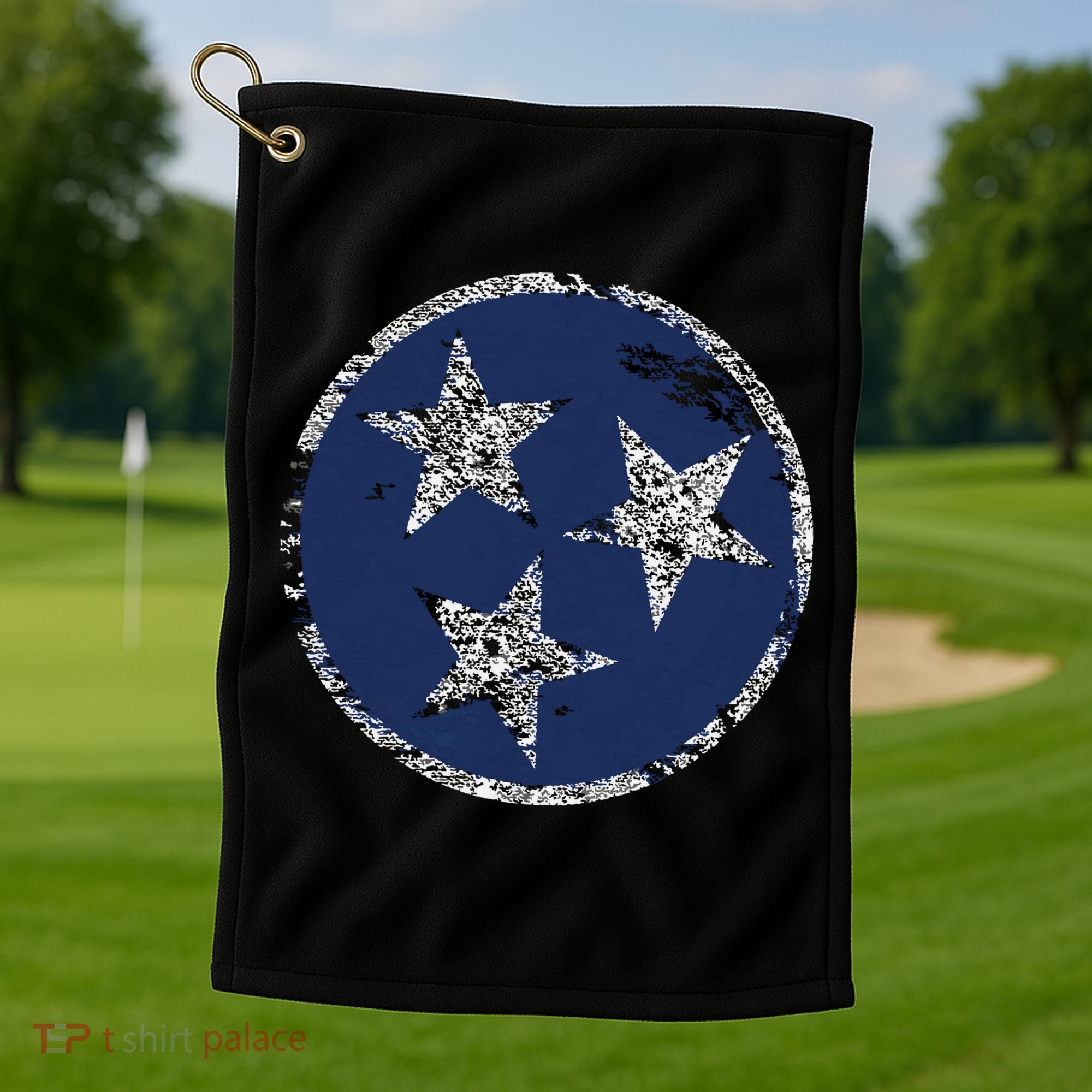 State Flag Of Tennessee Golf Towel