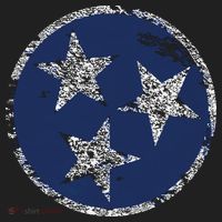 State Flag Of Tennessee Golf Towel thumb 3
