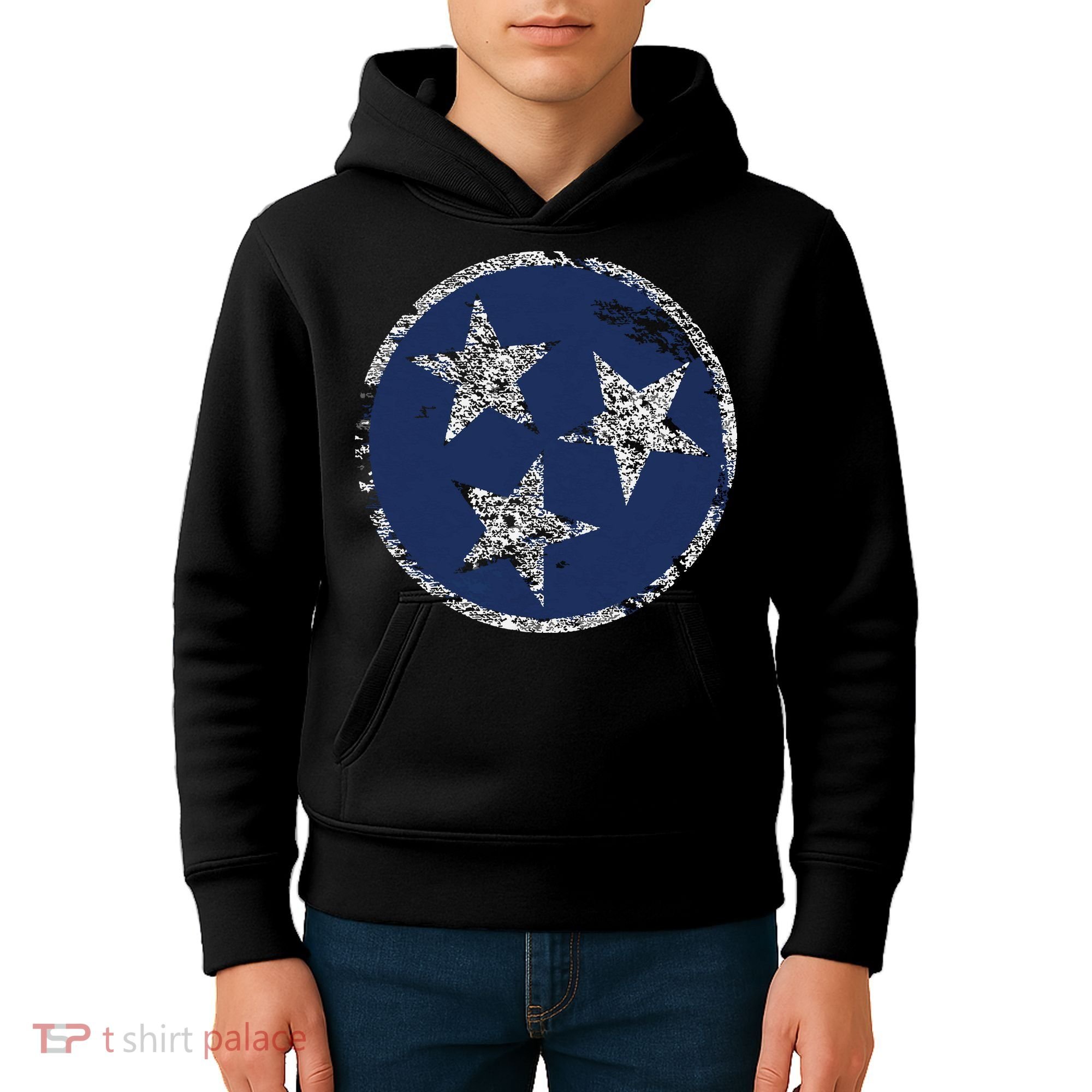 State Flag Of Tennessee Kids Hoodie