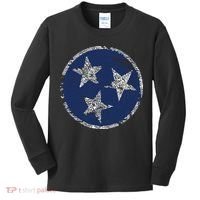 State Flag Of Tennessee Kids Long Sleeve Shirt thumb 0