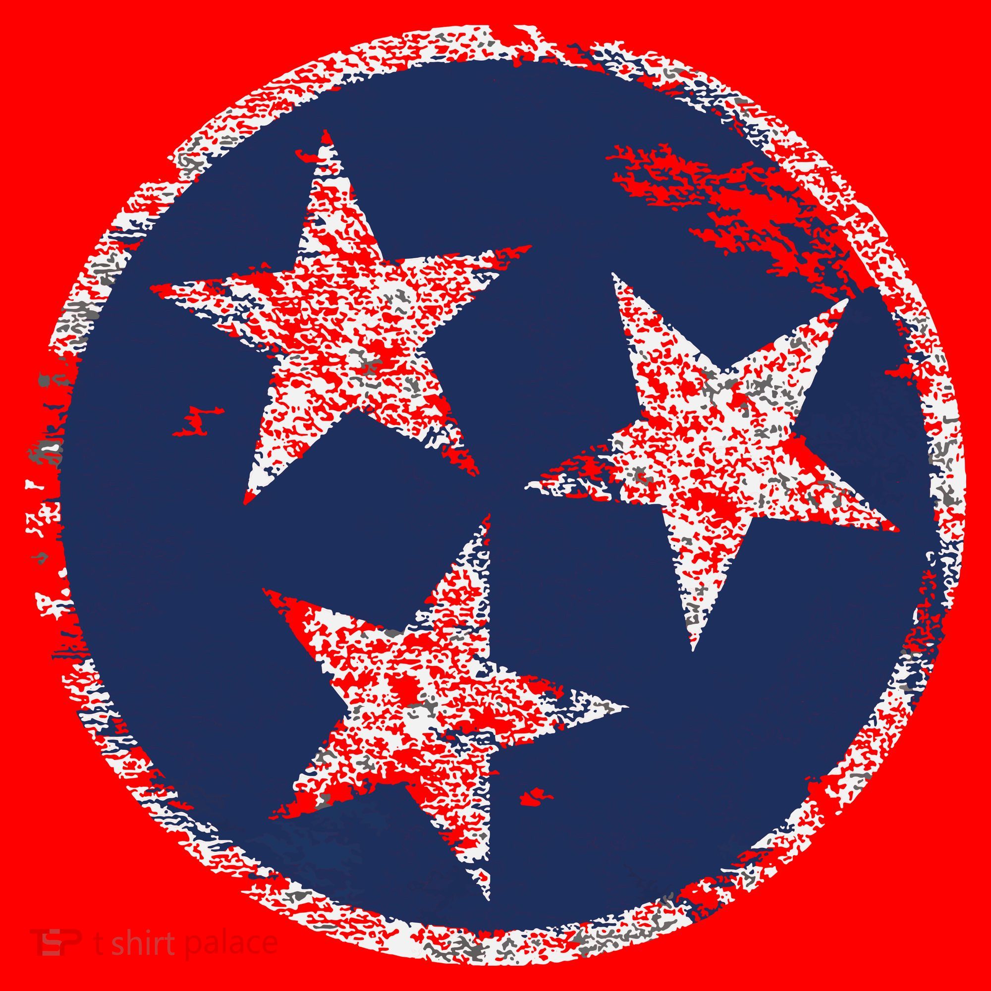 State Flag Of Tennessee Santa Hat