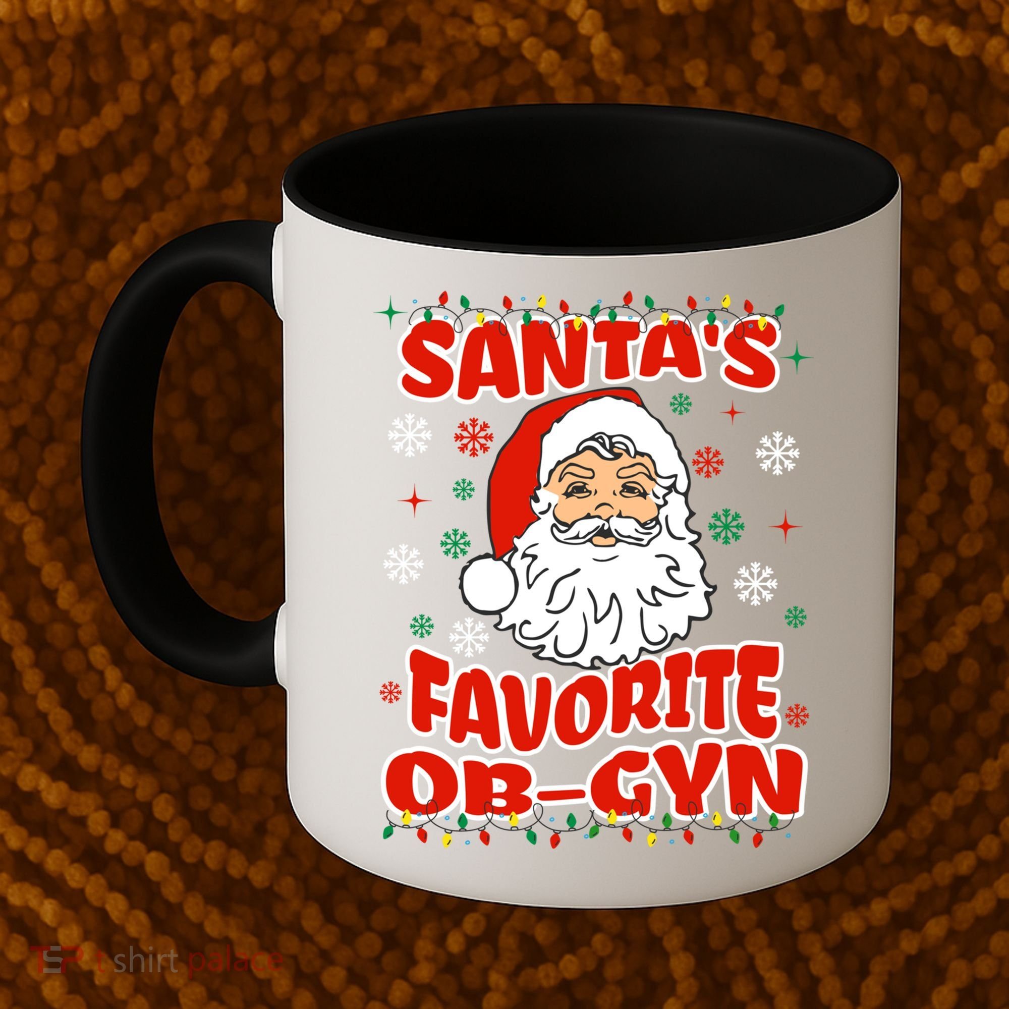 SantaS Favorite Obgyn Christmas Pregnancy Doctor Pajama Swea Coffee Mug