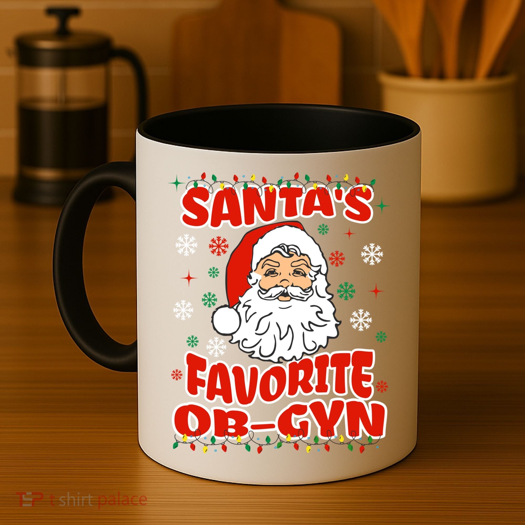 SantaS Favorite Obgyn Christmas Pregnancy Doctor Pajama Swea Coffee Mug