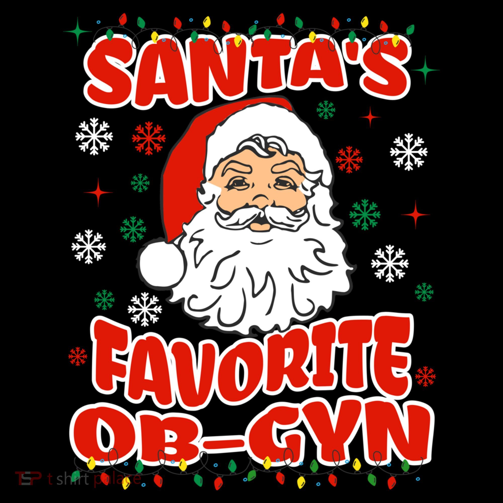 SantaS Favorite Obgyn Christmas Pregnancy Doctor Pajama Swea Coffee Mug