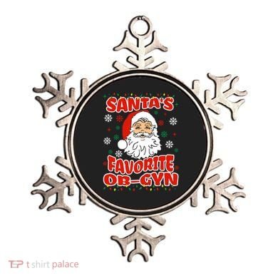 SantaS Favorite Obgyn Christmas Pregnancy Doctor Pajama Swea Ornament