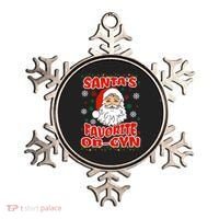 SantaS Favorite Obgyn Christmas Pregnancy Doctor Pajama Swea Ornament thumb 0