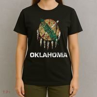State Flag Of Oklahoma Tulsa Norman Oklahoma City T-Shirt thumb 4