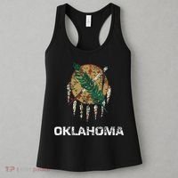 State Flag Of Oklahoma Tulsa Norman Oklahoma City Women's Tank Top thumb 3
