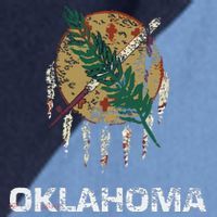 State Flag Of Oklahoma Tulsa Norman Oklahoma City Raglan Baseball Sleeve Shirt thumb 2