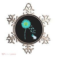 Support For Ovarian Cancer Awareness Teal Ribbon Product Ornament thumb 0