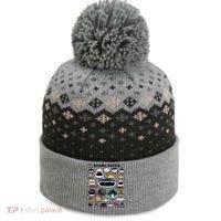 Shark Faces Of All Kinds The Baniff Cuffed Pom Beanie thumb 0