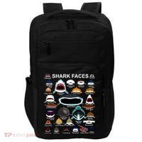 Shark Faces Of All Kinds Impact Tech Backpack thumb 0