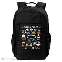 Shark Faces Of All Kinds Backpack thumb 0