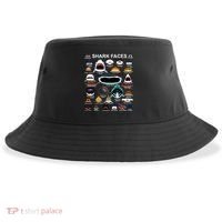 Shark Faces Of All Kinds Sustainable Bucket Hat thumb 0