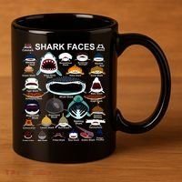 Shark Faces Of All Kinds 11oz C Handle Ceramic Mug thumb 3