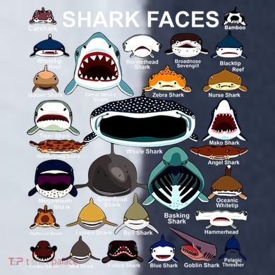 Shark Faces Of All Kinds Sport-Tek Competitor United Soccer Jersey