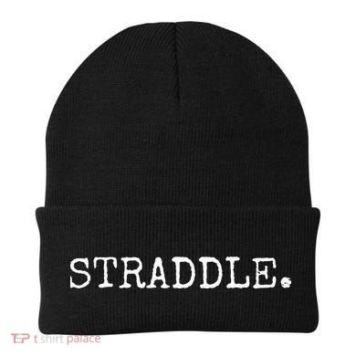 Straddle Funny Poker Design Beanie