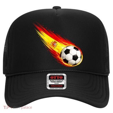 Spain Flag Pride Heritage Soccer Fan Hat