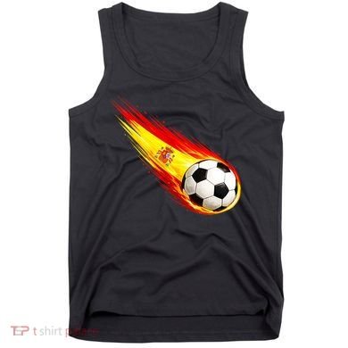 Spain Flag Pride Heritage Soccer Fan Tank Top