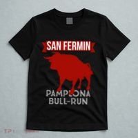 San Fermin Pamplona Bull Run Spain Bull Fighting Festival T-Shirt thumb 5