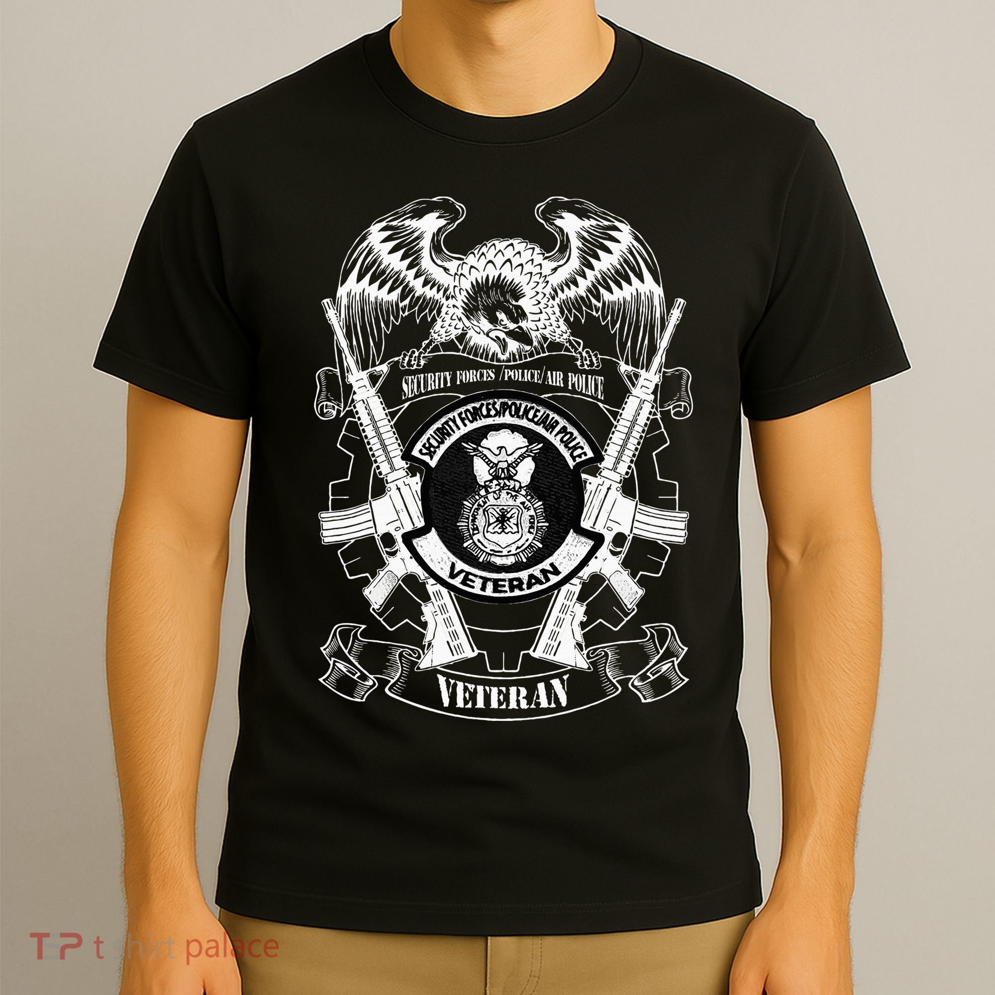 Security Forces Police Air Police Veteran T-Shirt