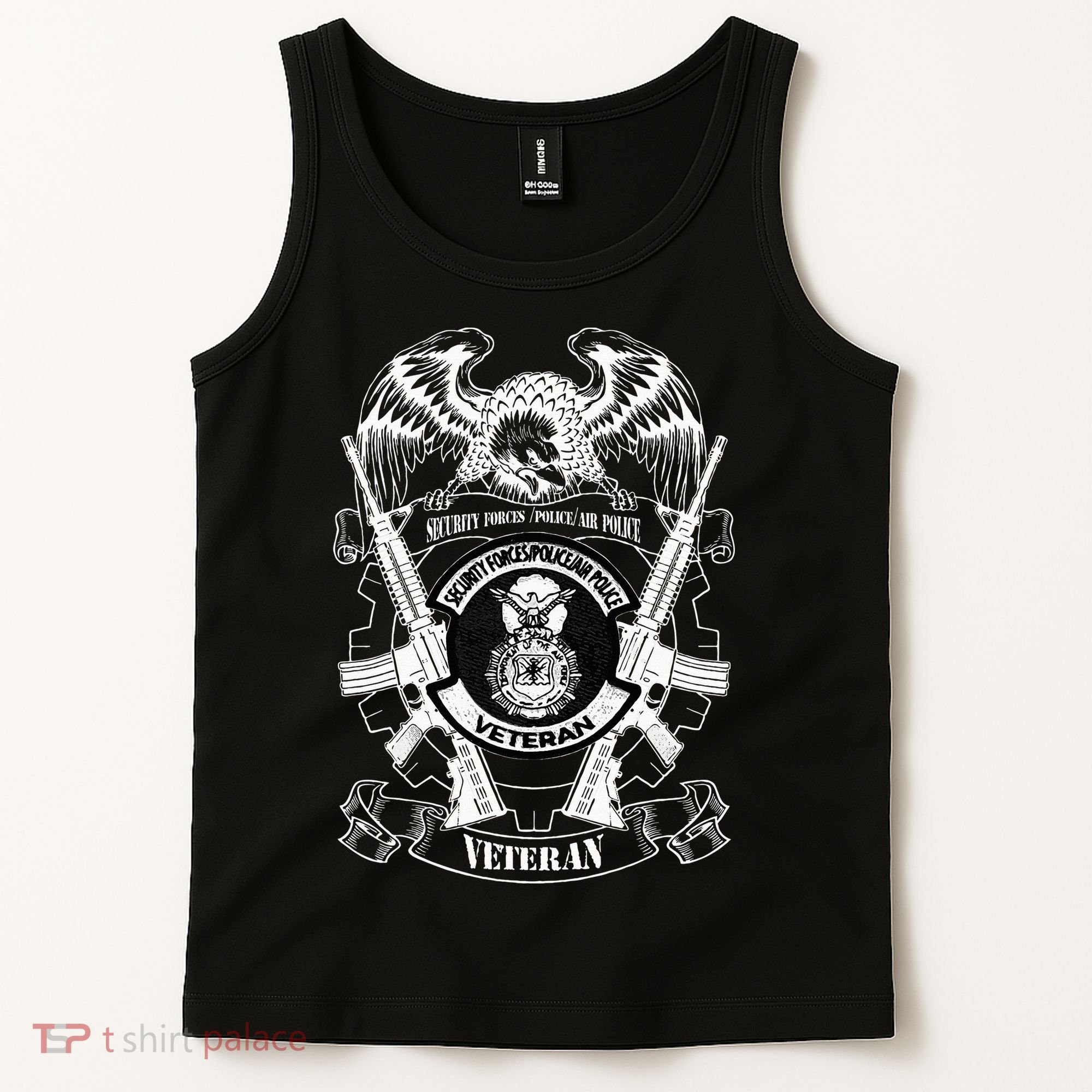 Security Forces Police Air Police Veteran Tank Top