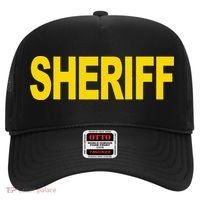 Sheriff Front Print Law Enforcement Clothing Hat thumb 0