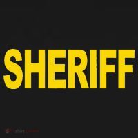 Sheriff Front Print Law Enforcement Clothing Toddler Hoodie thumb 2