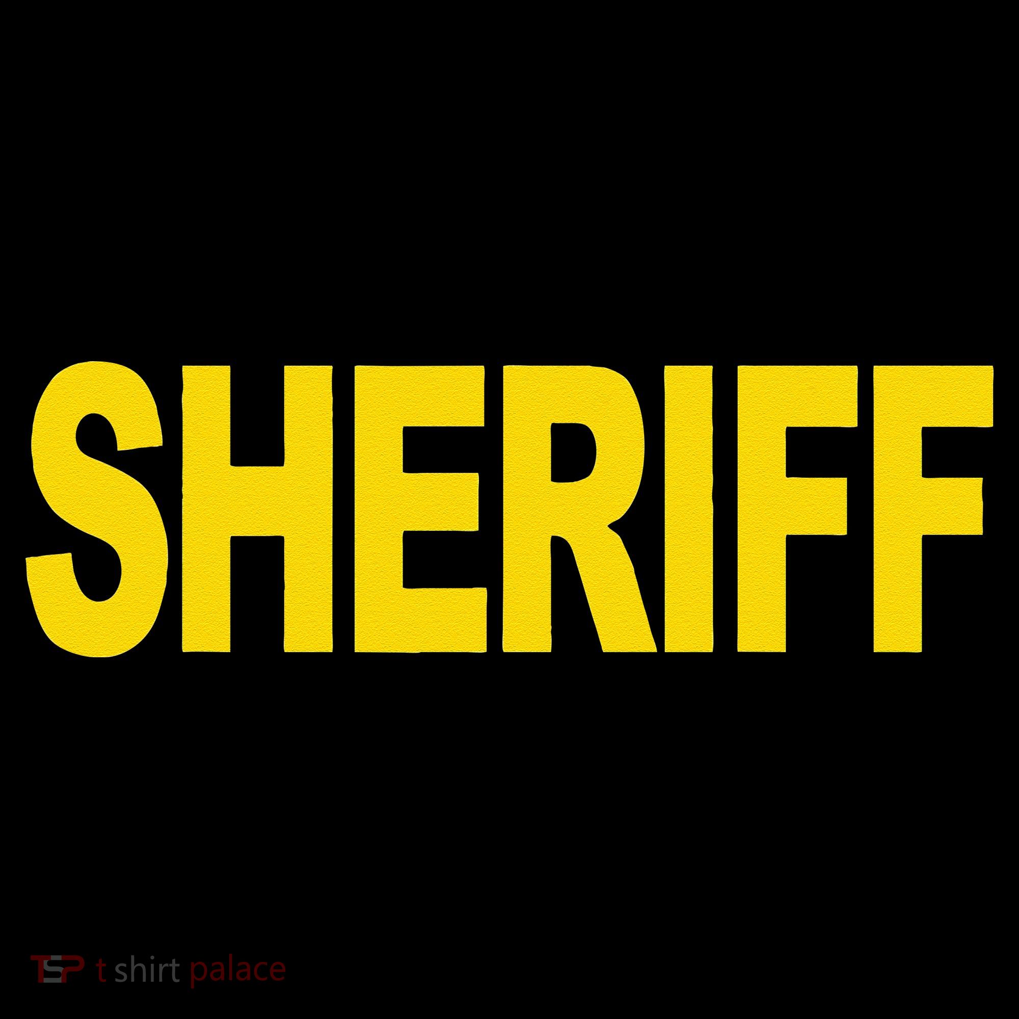 Sheriff Front Print Law Enforcement Clothing Kids Sweatshirt
