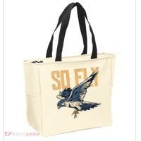So Fly Peregrine Falcon Birding Ornithologists Tote Bag thumb 2