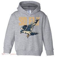 So Fly Peregrine Falcon Birding Ornithologists Toddler Hoodie thumb 0