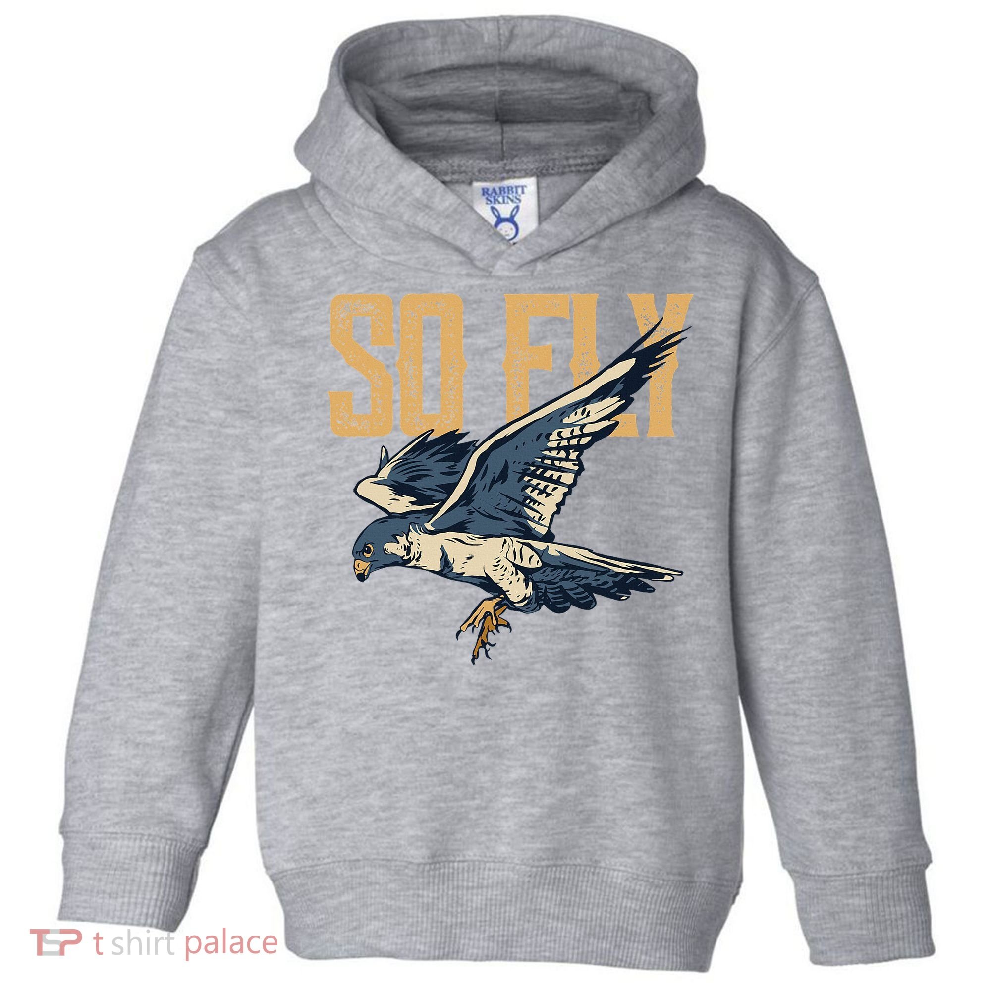 So Fly Peregrine Falcon Birding Ornithologists Toddler Hoodie