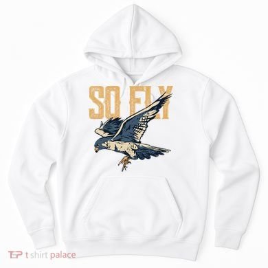 So Fly Peregrine Falcon Birding Ornithologists Hoodie