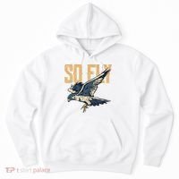 So Fly Peregrine Falcon Birding Ornithologists Hoodie thumb 0