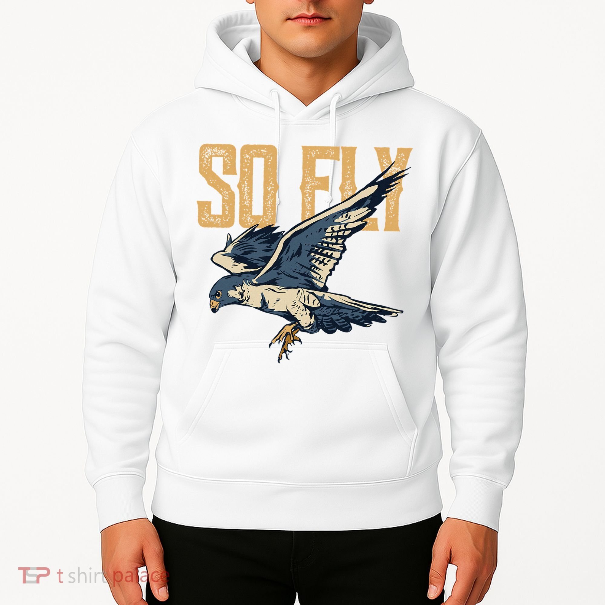 So Fly Peregrine Falcon Birding Ornithologists Hoodie