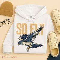 So Fly Peregrine Falcon Birding Ornithologists Hoodie thumb 4