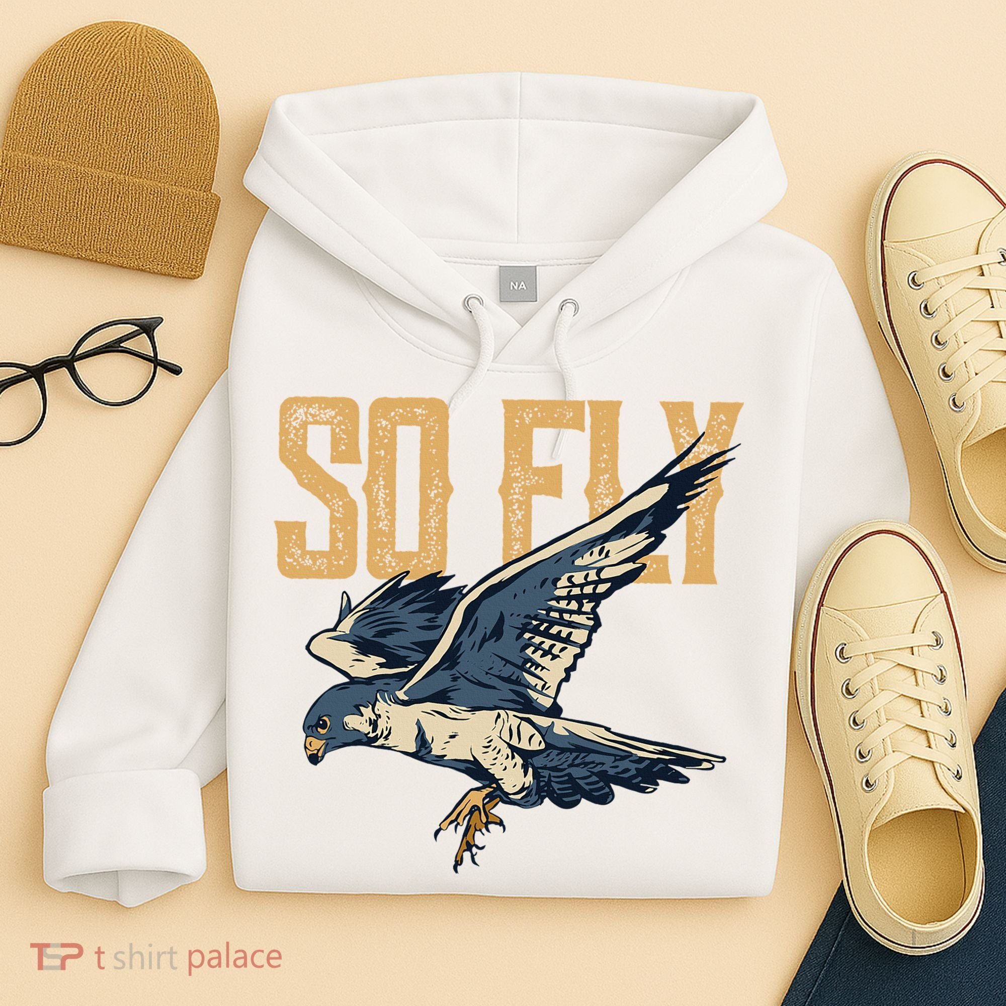 So Fly Peregrine Falcon Birding Ornithologists Hoodie