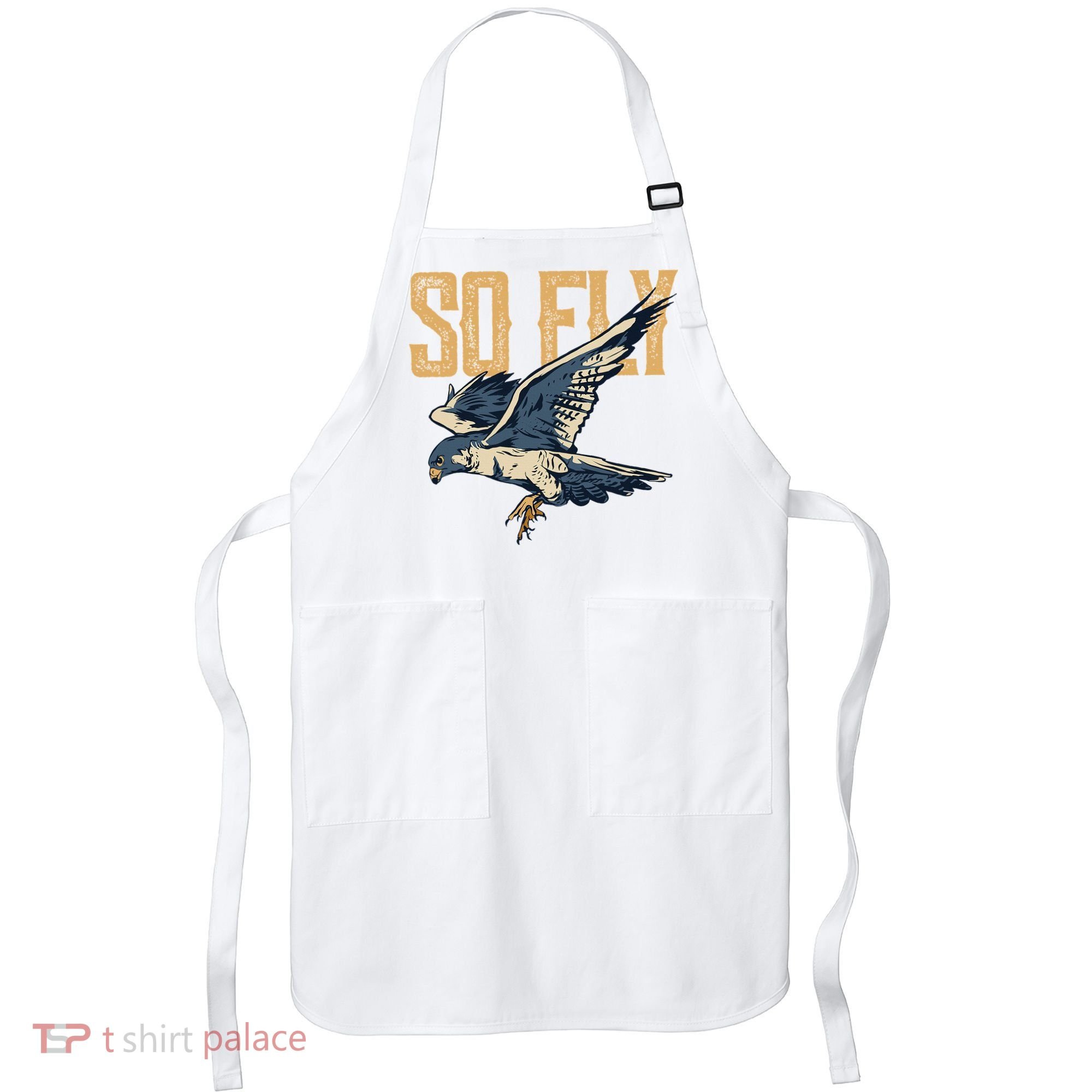 So Fly Peregrine Falcon Birding Ornithologists Apron