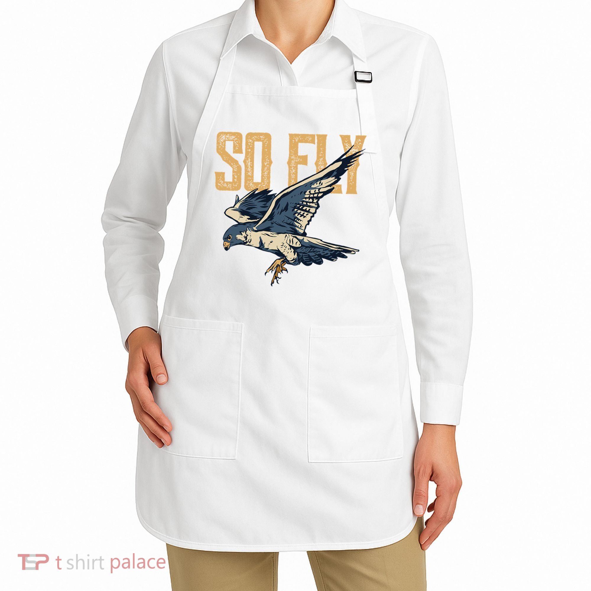 So Fly Peregrine Falcon Birding Ornithologists Apron