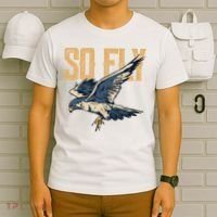So Fly Peregrine Falcon Birding Ornithologists T-Shirt thumb 6