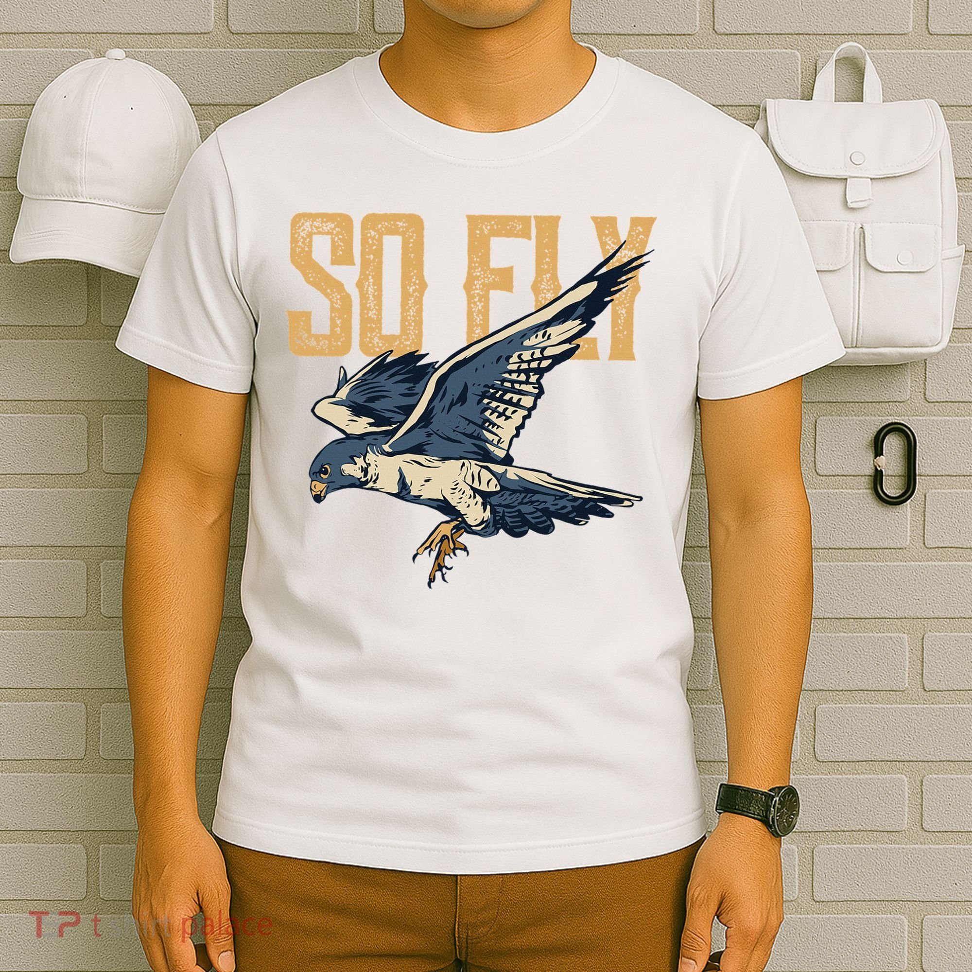 So Fly Peregrine Falcon Birding Ornithologists T-Shirt