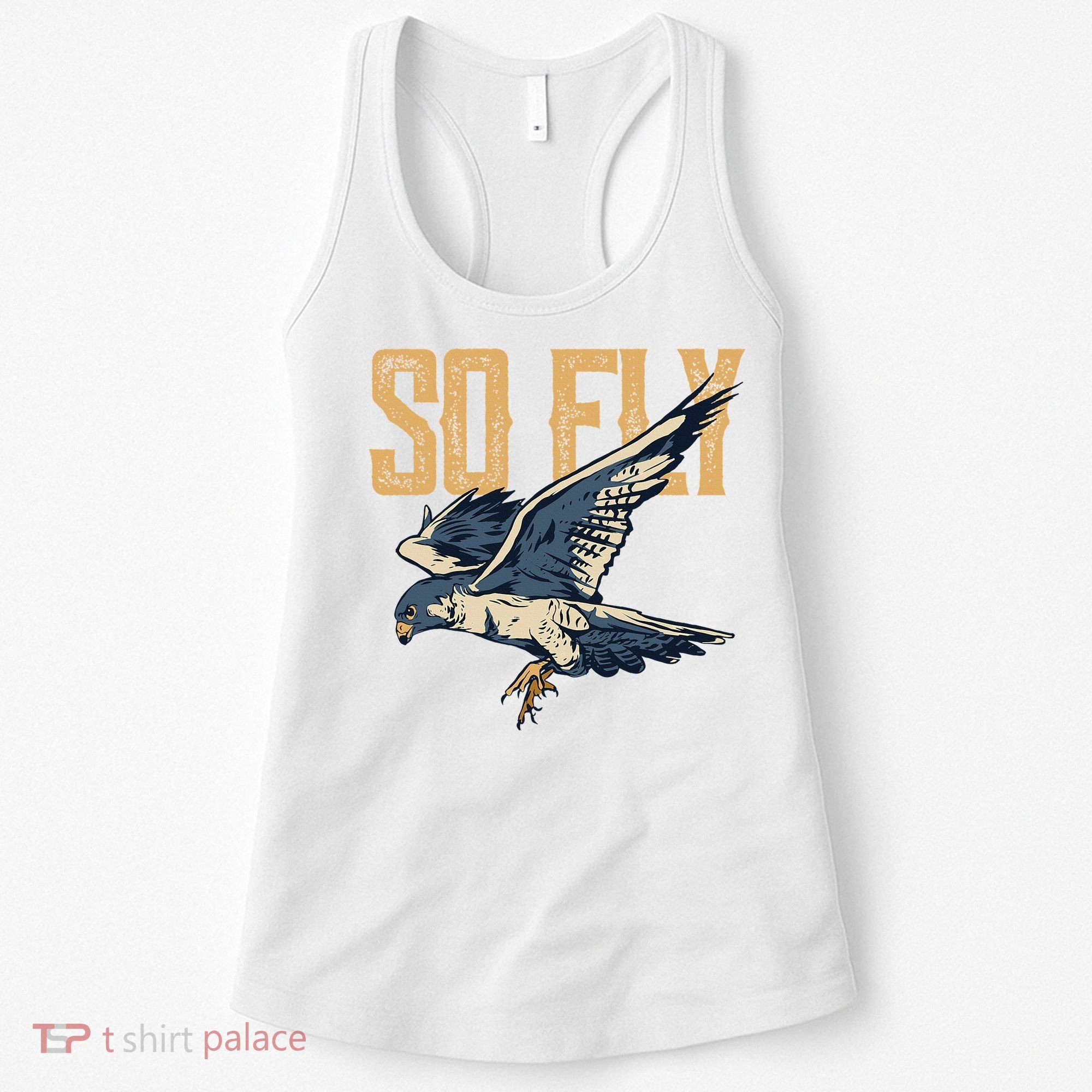 So Fly Peregrine Falcon Birding Ornithologists Women's Tank Top