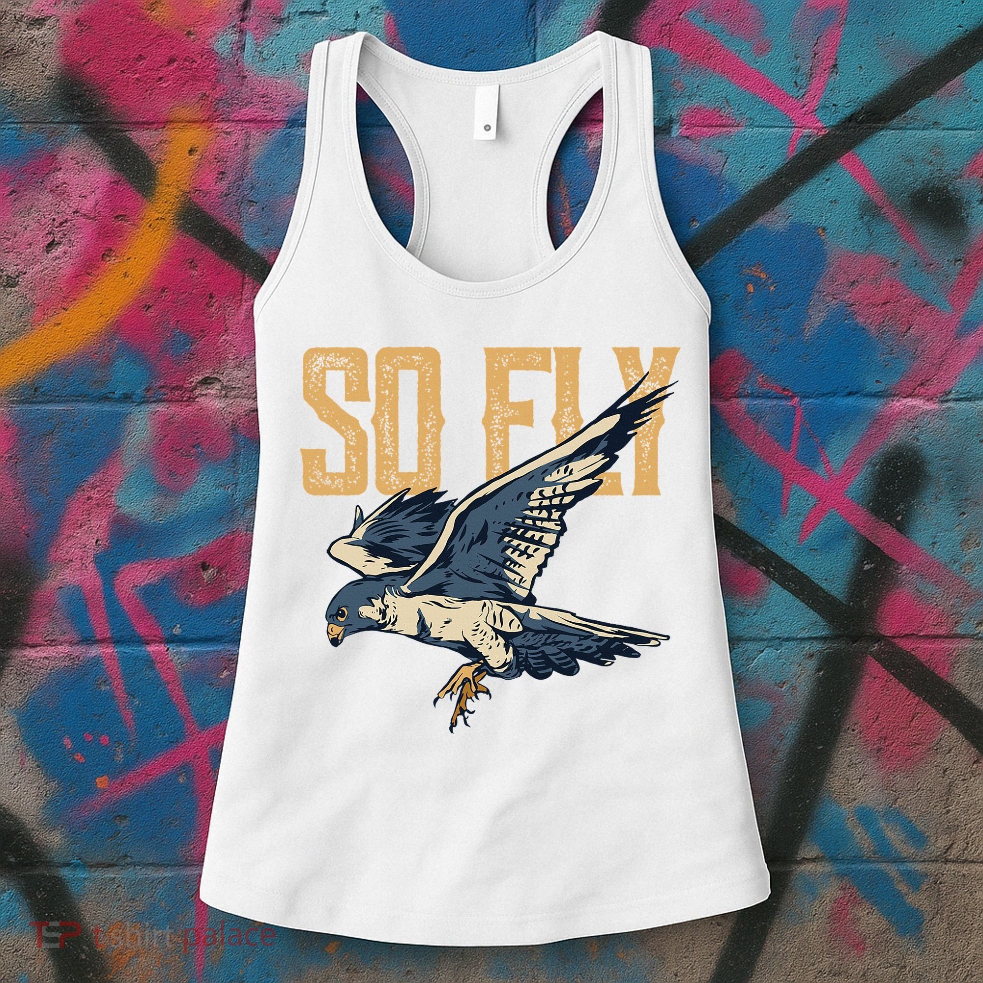 So Fly Peregrine Falcon Birding Ornithologists Women's Tank Top