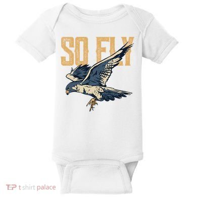 So Fly Peregrine Falcon Birding Ornithologists Baby Bodysuit